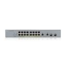 Zyxel GS1350-18HP-EU0101F tīkla pārslēgs Vadīts L2 Gigabit Ethernet (10/100/1000) Power over Etherne Zyxel GS1350-18HP-EU0101F tīkla pārslēgs Vadīts L2 Gigabit Ethernet (10/100/1000) Power over Etherne