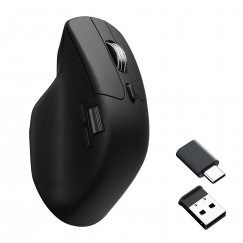 Keychron M6S-A72 kompiuterio pelė Universalus Dešinės rankos RF Wireless + Bluetooth + USB Type-C Op