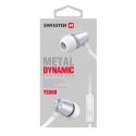 Swissten YS500 Headset Wired In-ear Calls/Music Silver, White Swissten YS500 Headset Wired In-ear Calls/Music Silver, White