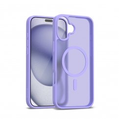 Crong Hybrid Matte Magnetic - MagSafe Case for iPhone 17 (lavender)