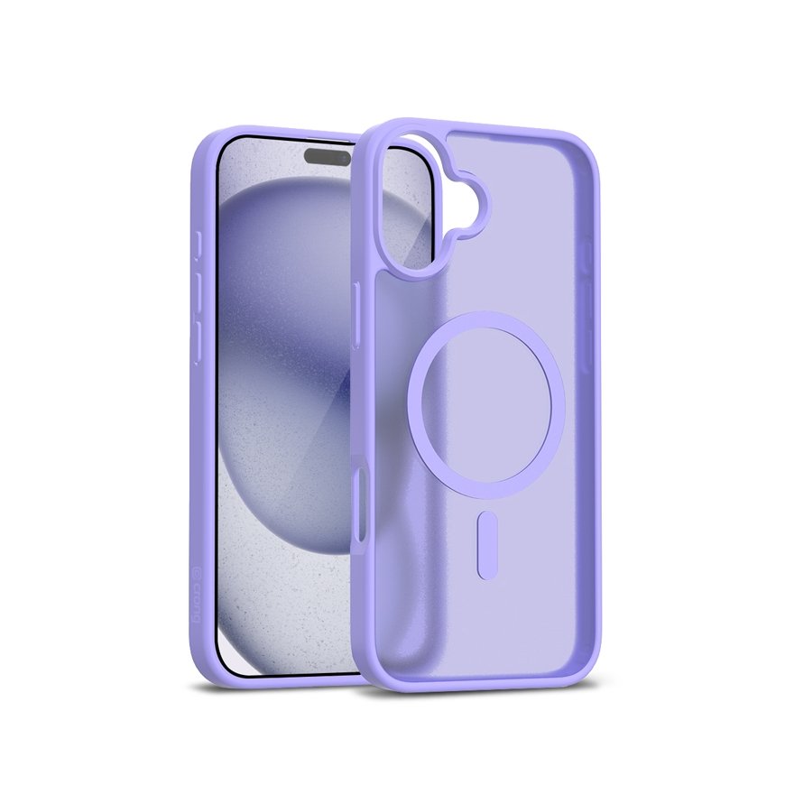 Crong Hybrid Matte Magnetic - MagSafe Case for iPhone 17 (lavender)