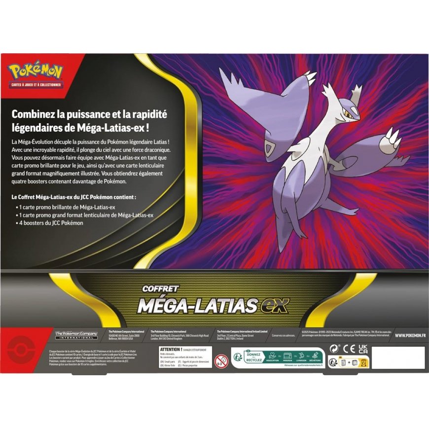 Asmodee Pokémon : coffret Octobre ex 4b. – 3