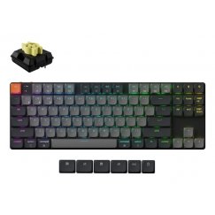 Keychron K1X-B4 tastatūra Universāls USB + Bluetooth QWERTY Angļu Pelēks