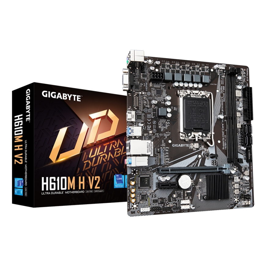 GIGABYTE H610M H V2 mātes plate