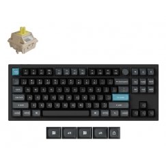 Keychron Q3 Ultra 8K klaviatūra Universalus „Bluetooth“ QWERTY Juoda