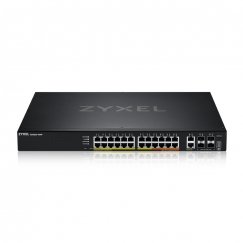Zyxel XGS2220-30HP Valdomas L3 Gigabit Ethernet (10/100/1000) Maitinimas per Eternetą (PoE) Juoda