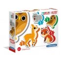 Clementoni My First Puzzles Puzle 3 pcs Dzīvnieki