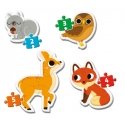 Clementoni My First Puzzles Puzle 3 pcs Dzīvnieki
