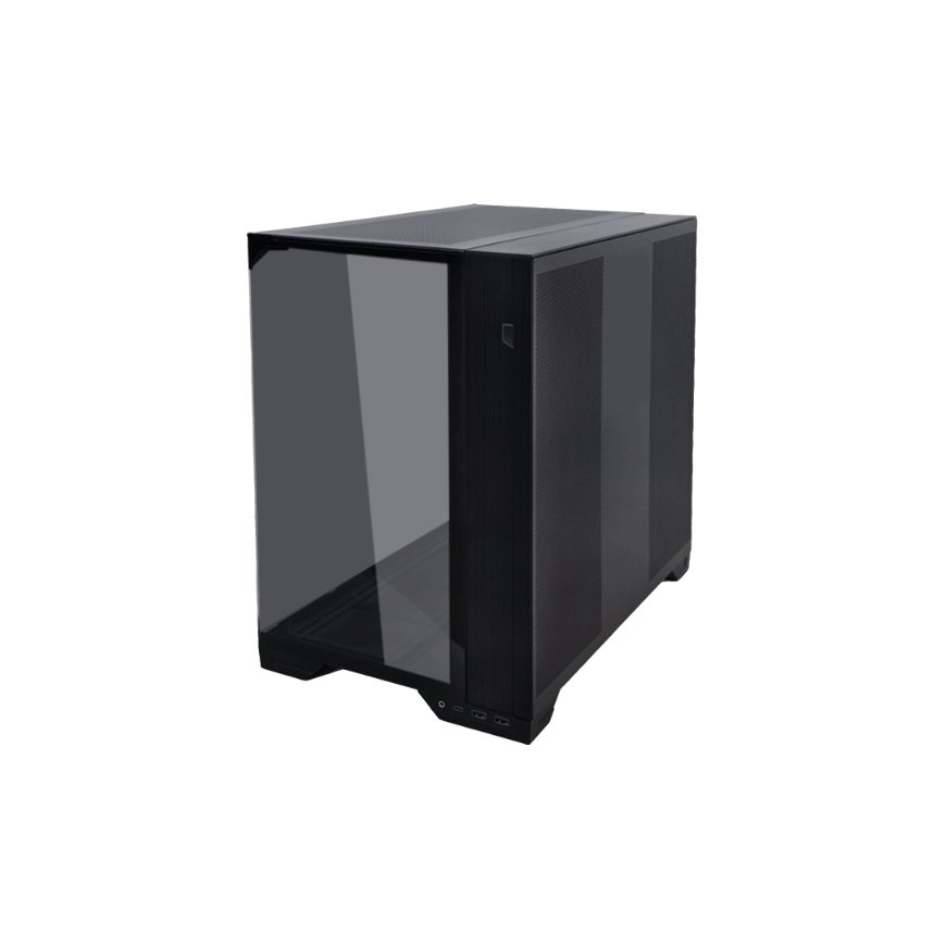 Lian Li 011 Vision COMPACT Tower Melns – 3