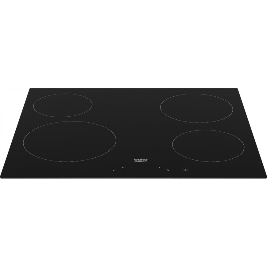 Beko HIC64401 hob Black Built-in 58 cm Ceramic hob 4 zone(s) – 4