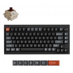 Keychron V1 Ultra 8K keyboard Universal Bluetooth QWERTY Black