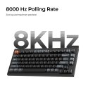 Keychron V1 Ultra 8K клавиатура Универсальная Bluetooth QWERTY Черный Keychron V1 Ultra 8K клавиатура Универсальная Bluetooth QWERTY Черный