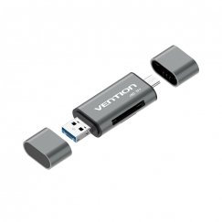 Vention CCHH0 kaardilugeja USB Type-A/USB Type-C/Micro-USB Hall