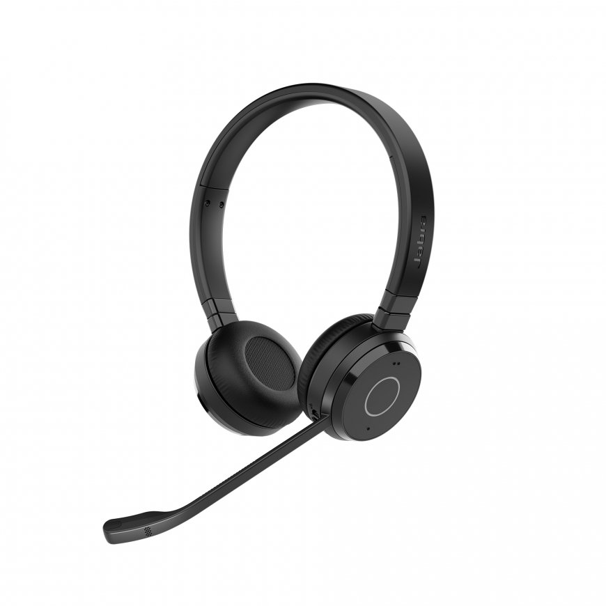 Jabra Evolve 65 TE Austiņas Vadu & Bezvadu Birojs / zvanu centrs USB Type-A Bluetooth Melns