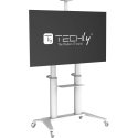 Techly ICA-TR49W käru & statiiv multimeediaseadmele Valge Lame paneel Multimeedia ratastega alus Techly ICA-TR49W käru & statiiv multimeediaseadmele Valge Lame paneel Multimeedia ratastega alus