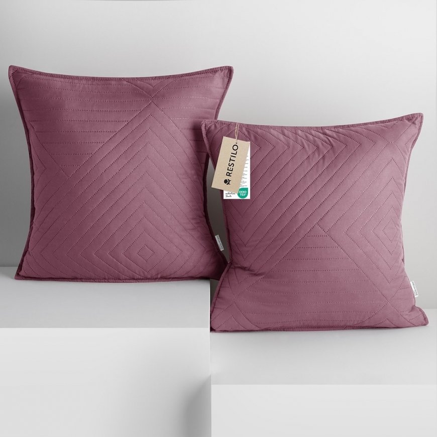 Style RESTILO dekoratīvais spilvendrāna SOFTA, violets