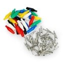OEM 35 mm crocodile clips set in various colors - 30 pcs