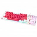 GAMIAC TKL90G Gaming Keyboard, Kailh Blue - white/red GAMIAC TKL90G Gaming Keyboard, Kailh Blue - white/red