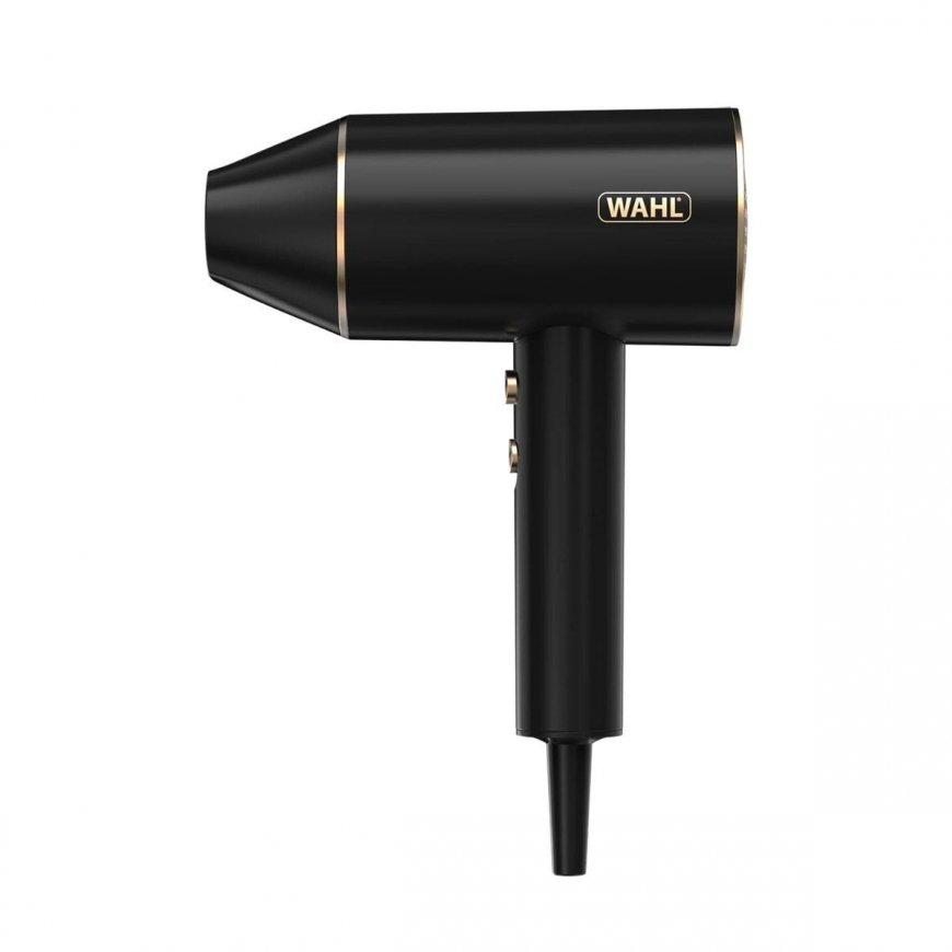 Wahl Ionic Flow föön 2100 W Must, Kuld – 2