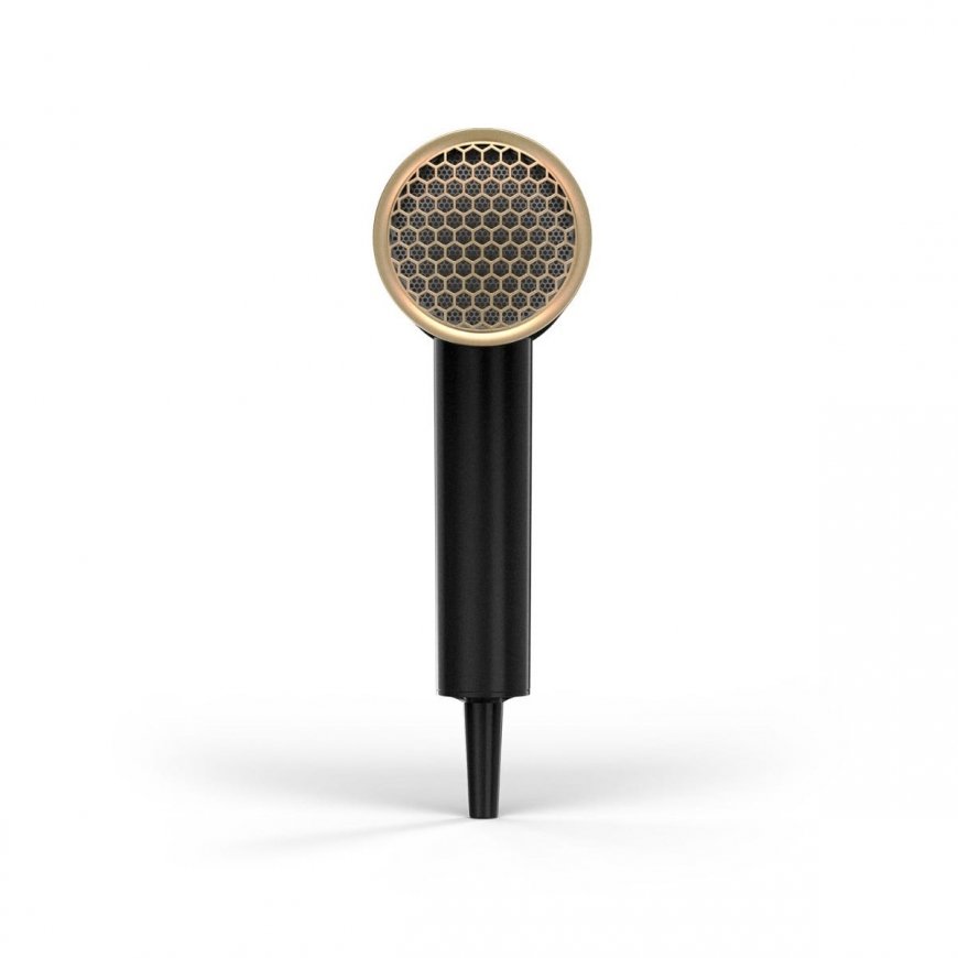 Wahl Ionic Flow matu žāvētājs 2100 W Melns, Zelts – 5