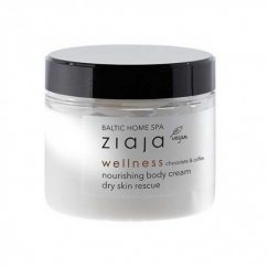 Ziaja Baltic Home Spa Wellness maitinamasis kūno kremas "Kava ir šokoladas" 300 ml