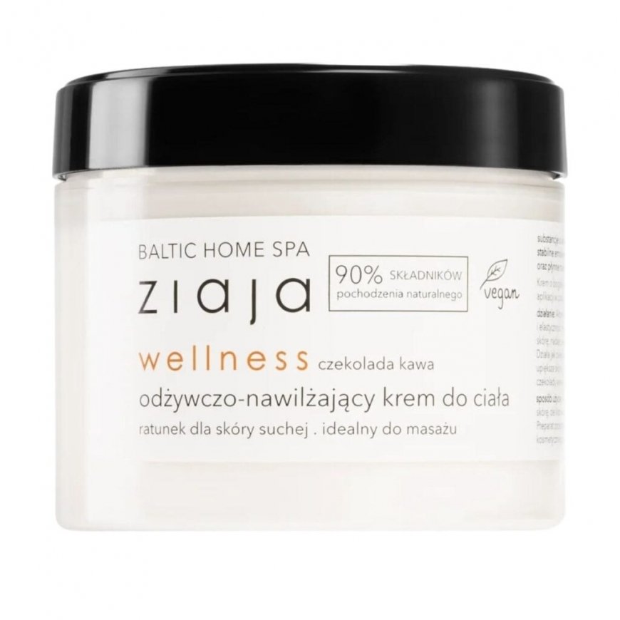 Ziaja Baltic Home Spa Wellness niisutav kehakreem "Kohv ja šokolade" 300ml – 2
