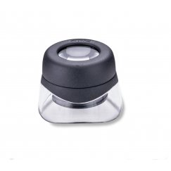 Carson VERSALOUPE magnifier 10x Black, Stainless steel