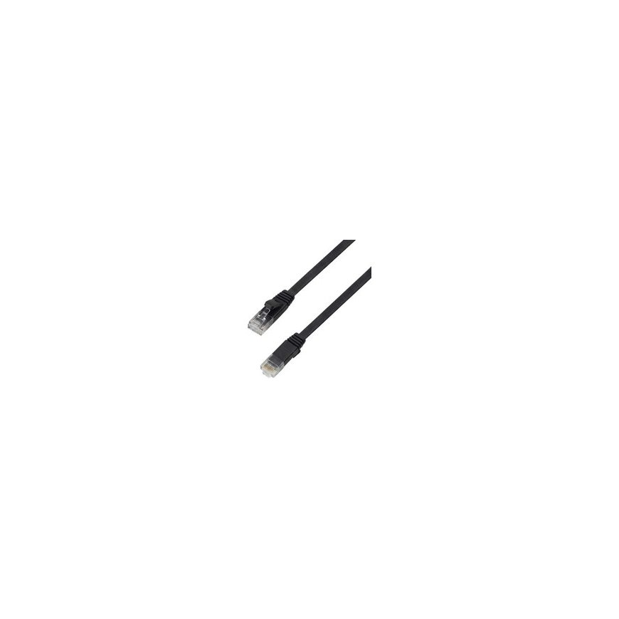 Spacetronik RJ45 CAT 6a U/UTP AWG32 flat gray cable 25 m