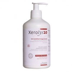 Lab Lysaskin, Xerolys 10, Urodium, Эмолент, Ежедневный, Эмульсия, Для Лица, 500 мл