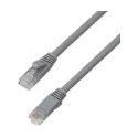 Spacetronik RJ45 CAT 6a U/UTP AWG32 flat gray cable 7 m Spacetronik RJ45 CAT 6a U/UTP AWG32 flat gray cable 7 m