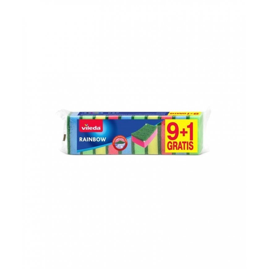 VILEDA highly absorbent and durable sponge cloths, 10 pcs. – 2