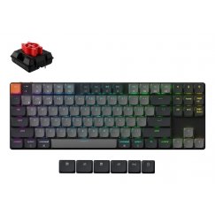 Keychron K1X-B1 клавиатура Универсальная USB + Bluetooth QWERTY Английский Серый