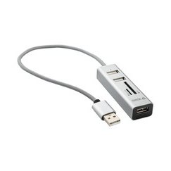 Yenkee USB Hub 1x SD 1x Micro SD + 2x USB-A 2.0 (YHC 101SR)