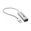 HUB USB Yenkee 1x SD 1x Micro SD + 2x USB-A 2.0 (YHC 101SR)