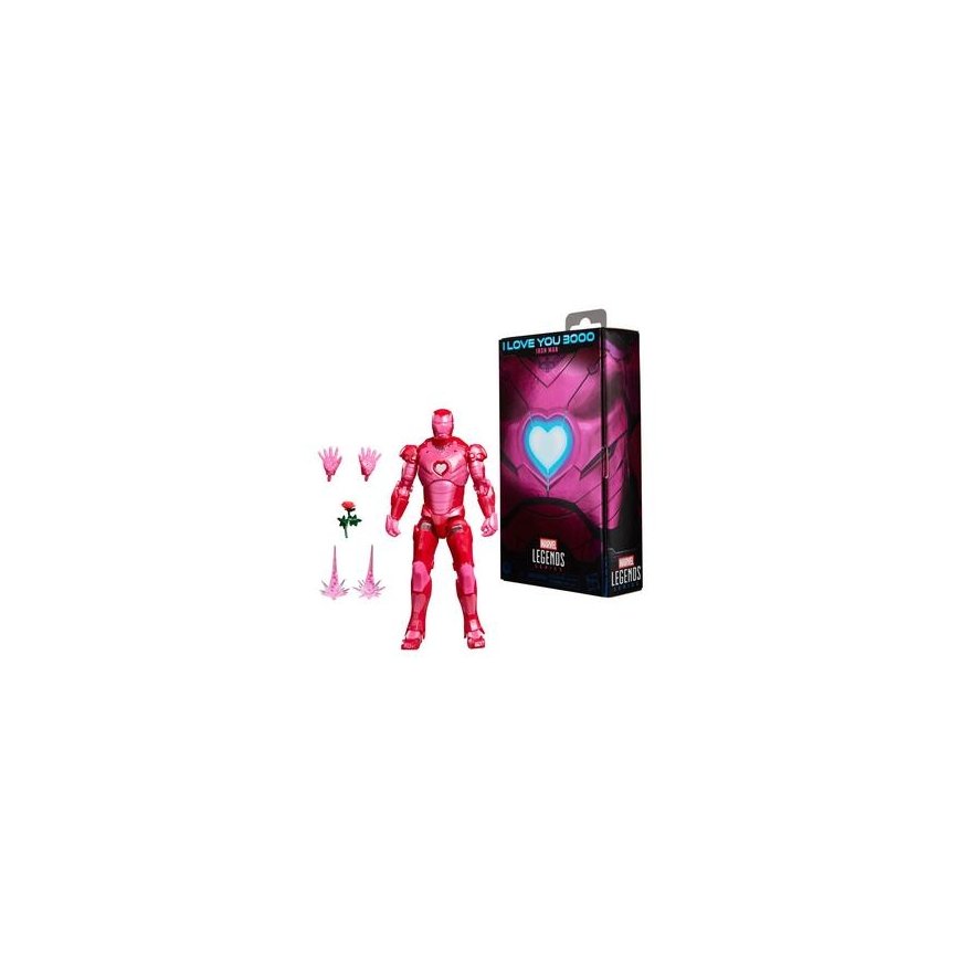 Hasbro Marvel Legends Series I Love You 3000 Iron Man -figuuri 15 cm