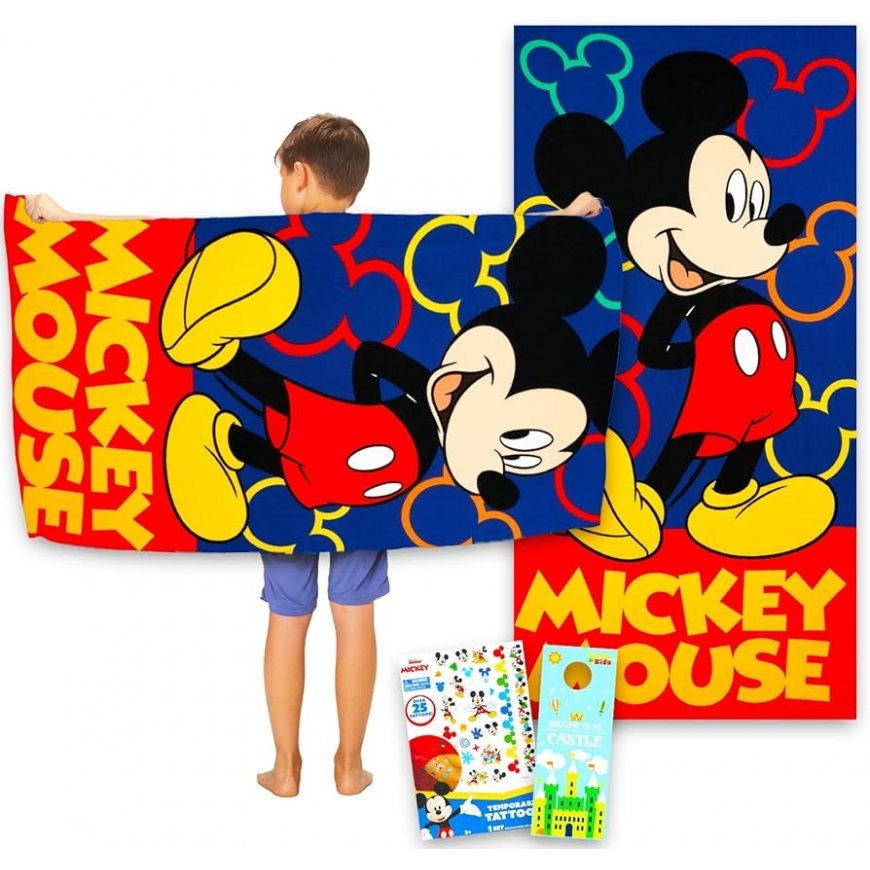 Disney Mickey microfiber beach towel