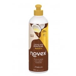 NOVEX kokosriekstu eļļa, Leave-In kondicionieris, 300g