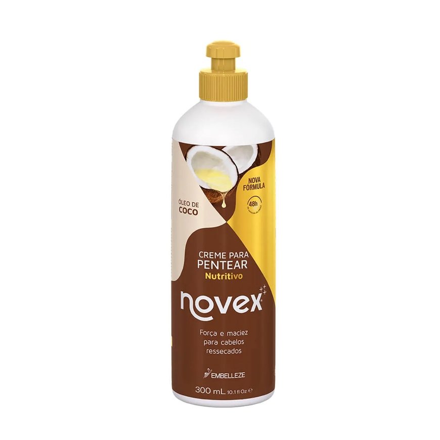 NOVEX kokosriekstu eļļa, Leave-In kondicionieris, 300g