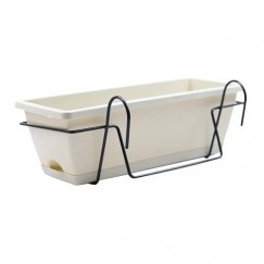 Prosperplast Lovelis with Ratolla holder Anthracite, 38.6 x 15.4 x 14.2 cm