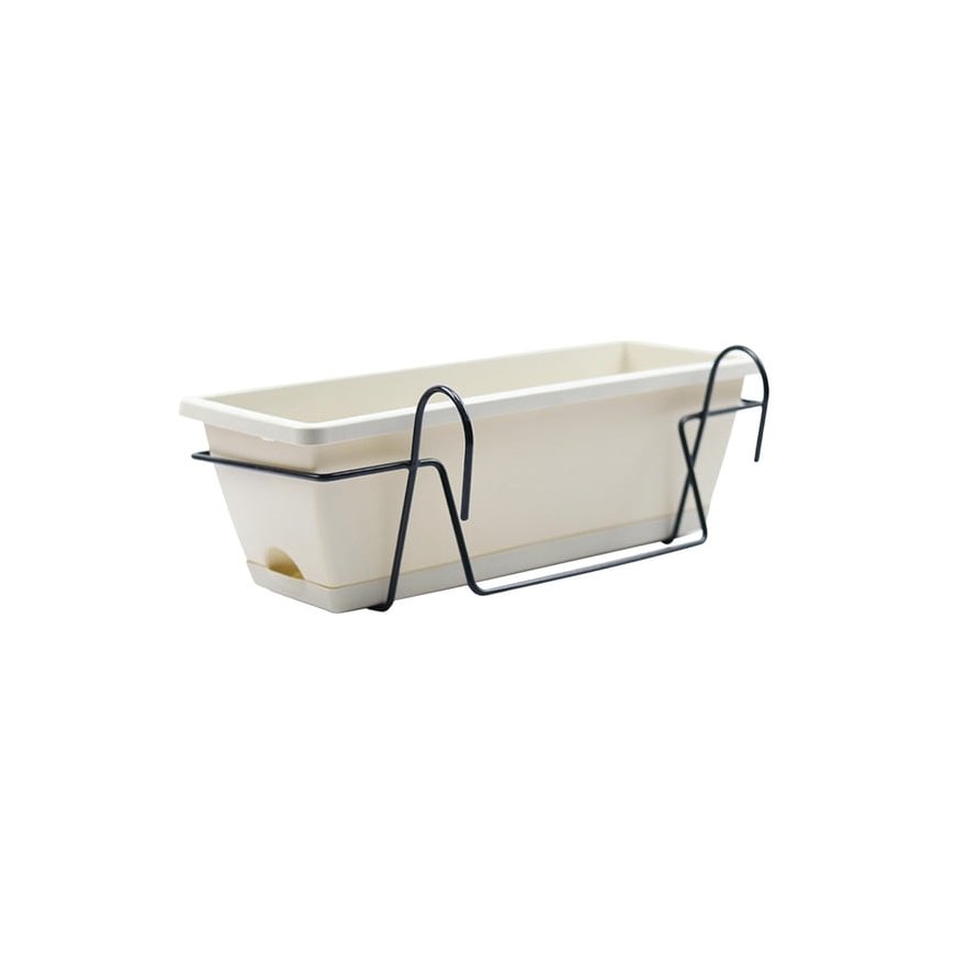 Prosperplast Lovelis koos hoidikuga Ratolla Antratsiit, 38,6 x 15,4 x 14,2 cm