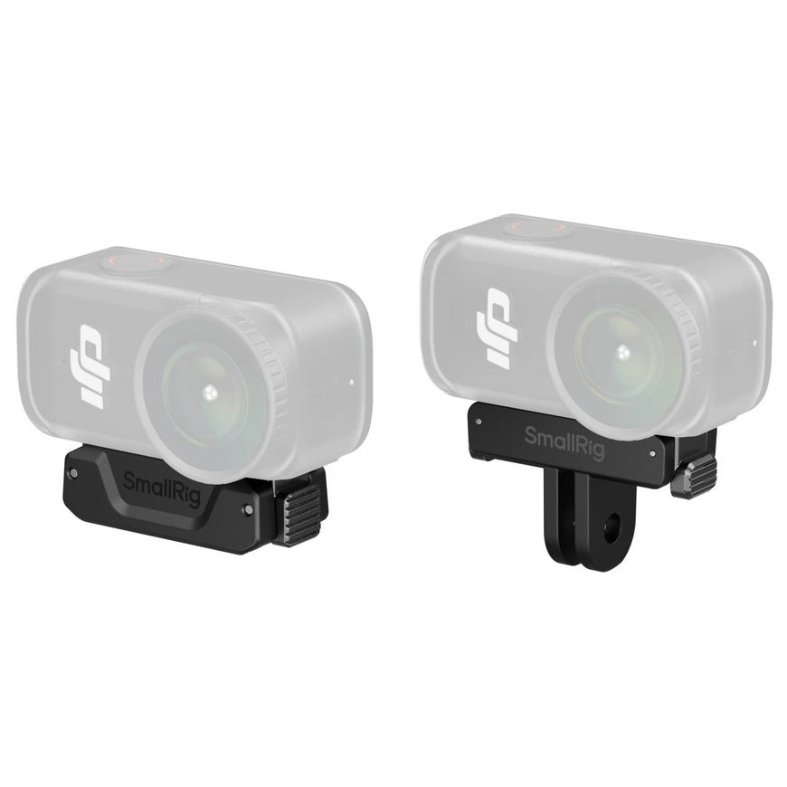 SmallRig 5918 dvikryptis QR sulankstomas adapteris su 2-įtvirtinimu ir 1/4"-20 srieginiu išdavimu.