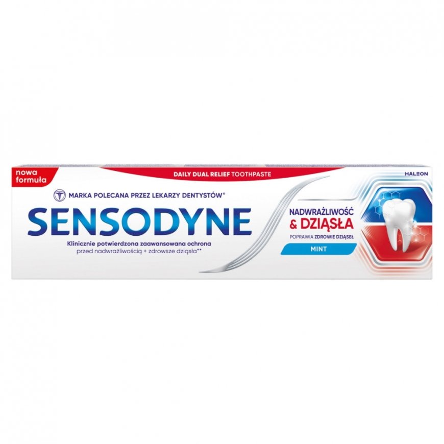 Sensodyne Herkkä ja ikenien hammastahna fluorin kanssa 75 ml – 2