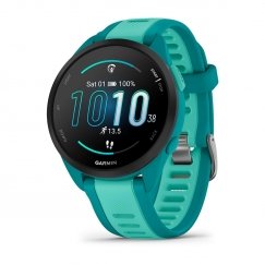 Garmin Forerunner 165 Music 3,05 cm (1.2") AMOLED 43 mm Digitāls 390 x 390 pikseļi Skārienjūtīgais ekrāns Tirkīzs GPS