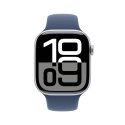 Apple Watch Series 10 OLED 46 mm Цифровой 416 x 496 пикселей Сенсорный экран Серебристый Wi-Fi GPS ( Apple Watch Series 10 OLED 46 mm Цифровой 416 x 496 пикселей Сенсорный экран Серебристый Wi-Fi GPS (