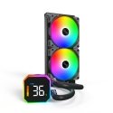 Montech HyperFlow Digital 240 Processor All-in-one liquid cooler 12 cm Black 1 pc(s)