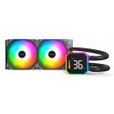Montech HyperFlow Digital 240 Processor All-in-one liquid cooler 12 cm Black 1 pc(s)