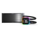 Montech HyperFlow Digital 240 Procesors Universāls šķidruma dzesētājs 12 cm Melns 1 pcs
