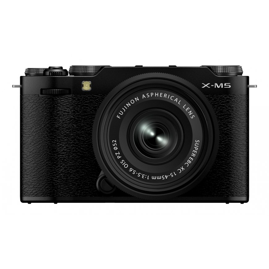 Fujifilm X-M5 Black Kit XC 15-45mm MILC 26,1 MP X-Trans CMOS 4 6240 x 4160 pikseliä musta