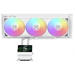GameMax Glacier 360 LCD WH Suoritin All-in-one-nesteenjäähdytin 12 cm Valkoinen 1 kpl