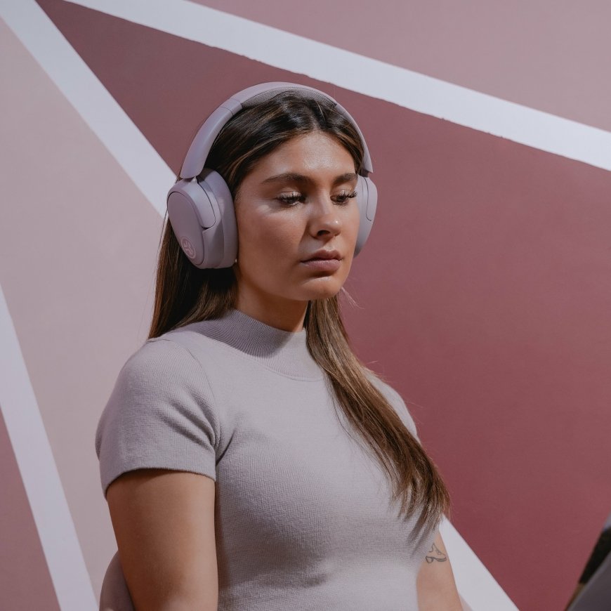 JLab JBuds Lux ANC Austiņas Bezvadu Zvani / mūzika USB Veids-C Bluetooth Mauve – 3